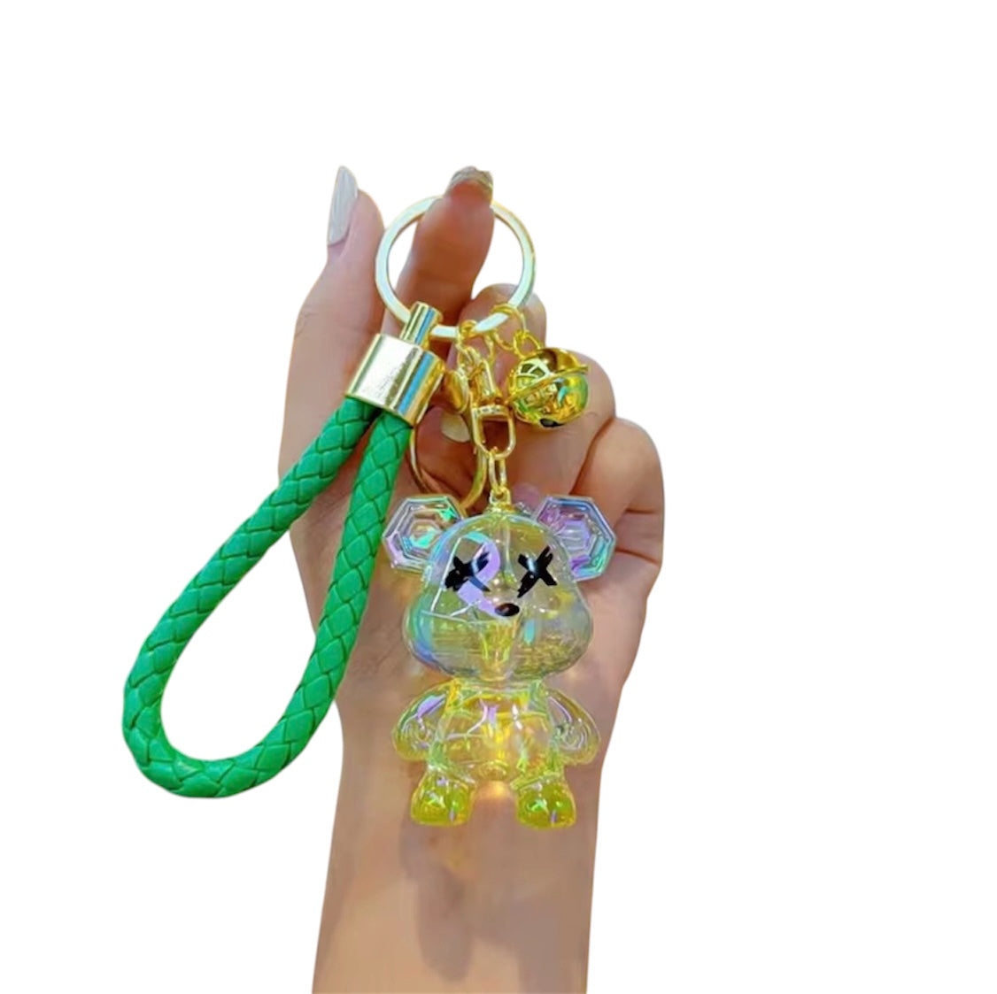 CRYSTAL BEAR KEYCHAIN