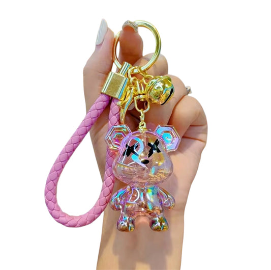 CRYSTAL BEAR KEYCHAIN