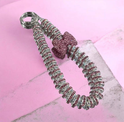 DIAMOND BOWKNOT KEYCHAIN