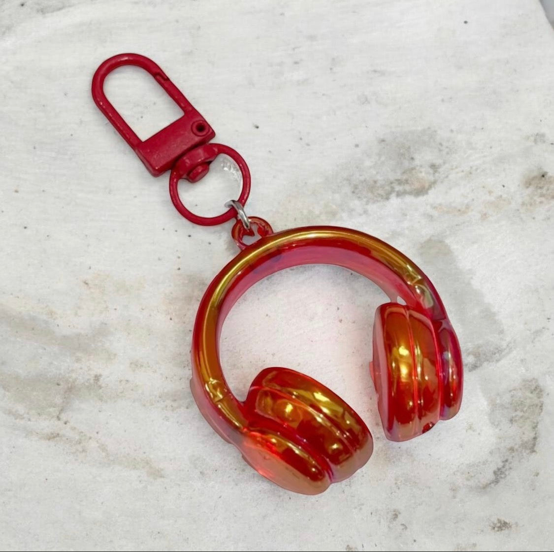 3D HEADPHONE ACRYLIC KEYCHAIN