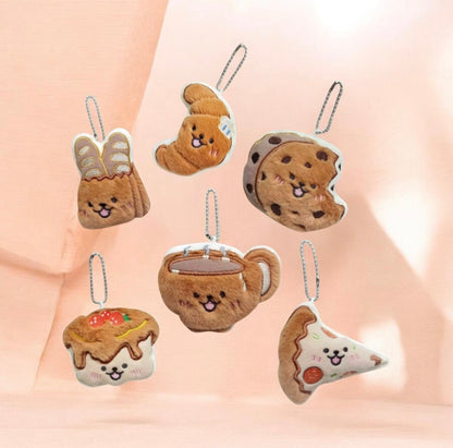 PLUSH BREAN KEYCHAIN