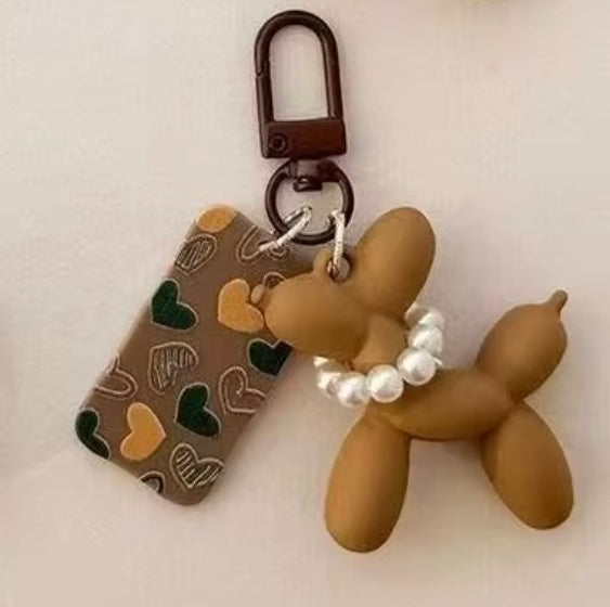 LASER DOG BALLON KEYCHAIN