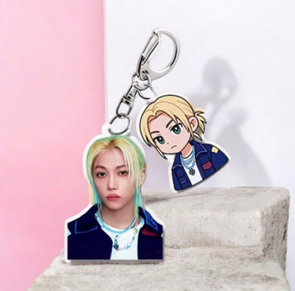 K-POP STAY KIDS ACRYLIC KEYCHAIN