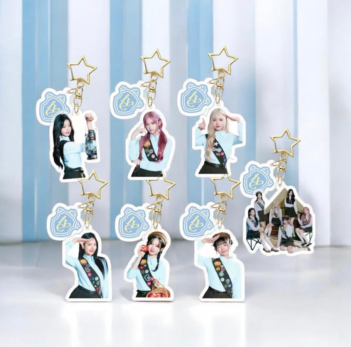 IVE’S FANMEETING SCOUT WONYOUNG ACRYLIC KEYCHAIN