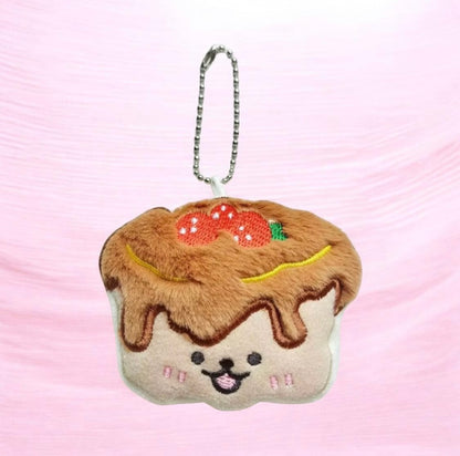 PLUSH BREAN KEYCHAIN