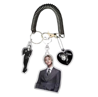 K-POP BT GROUP KEYCHAIN