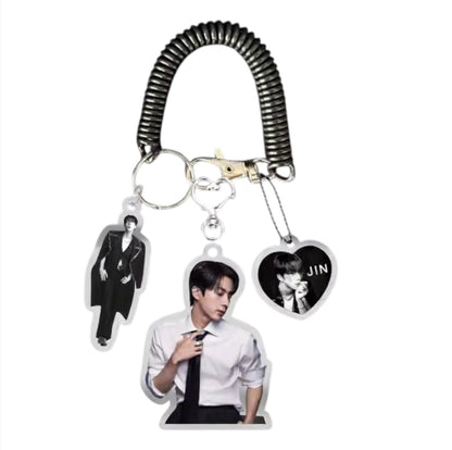K-POP BT GROUP KEYCHAIN
