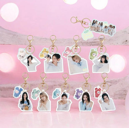 FAN CLUB STAR PERIPHERAL ACRYLIC KEYCHAIN