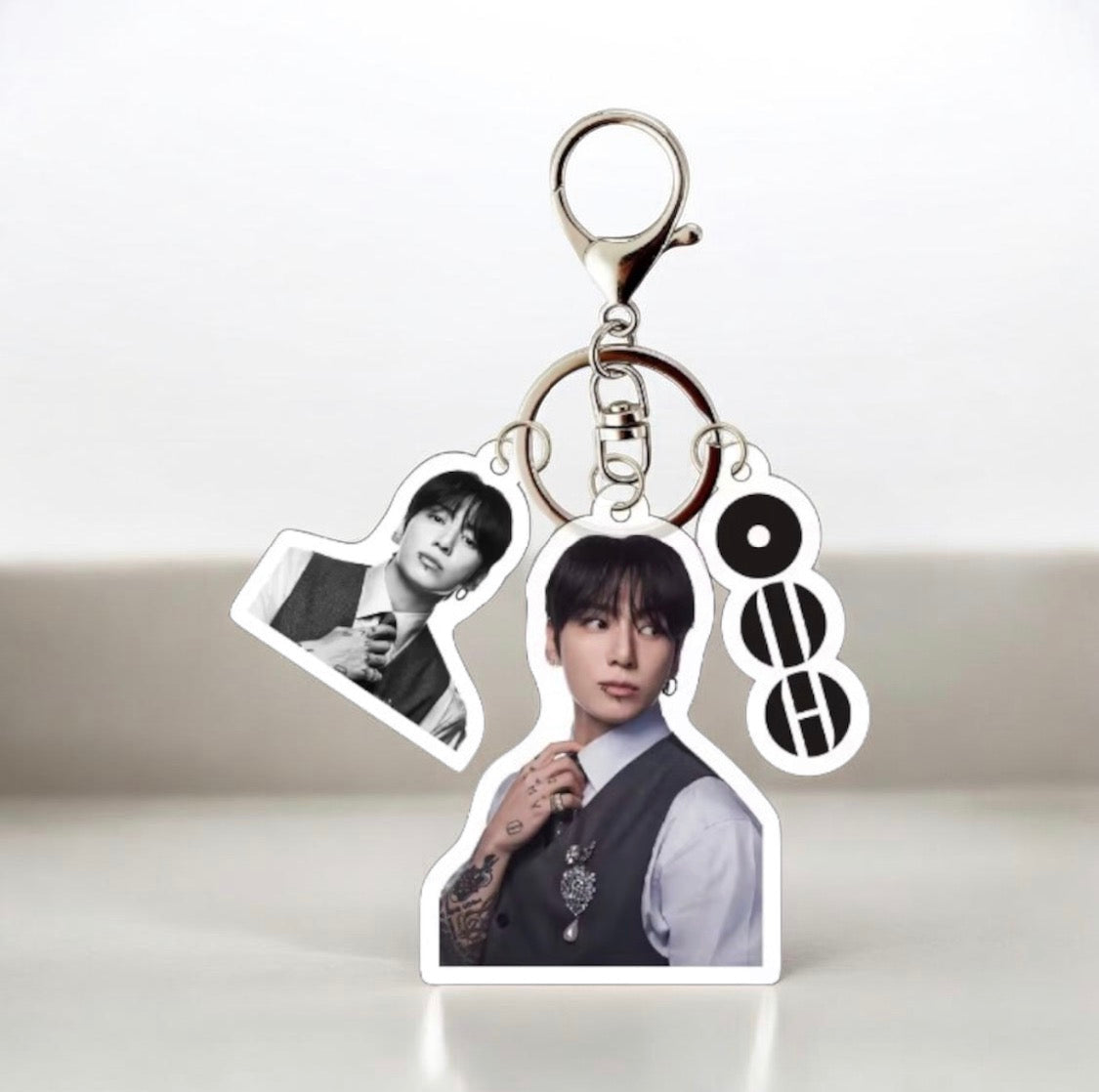K-POP BANGTAN BOYS 3PCS KEYCHAIN