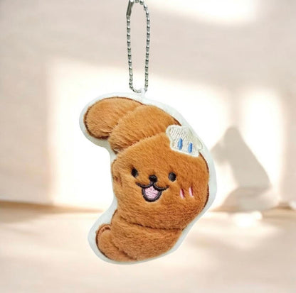 PLUSH BREAN KEYCHAIN