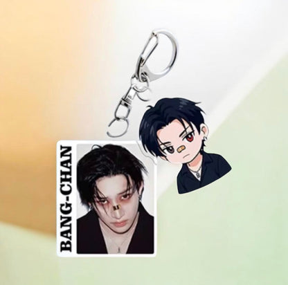 K-POP STRAY KID KEYCHAIN