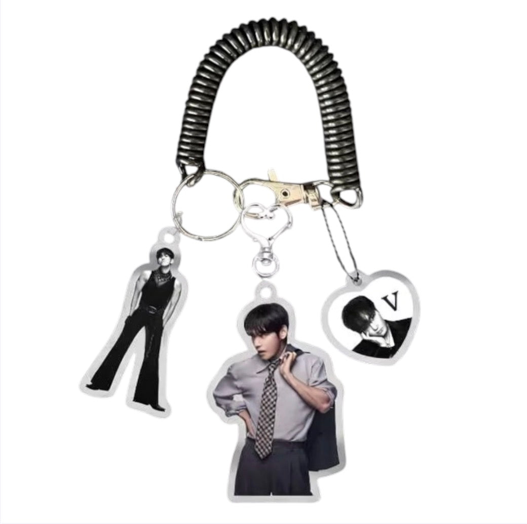 K-POP BT GROUP KEYCHAIN
