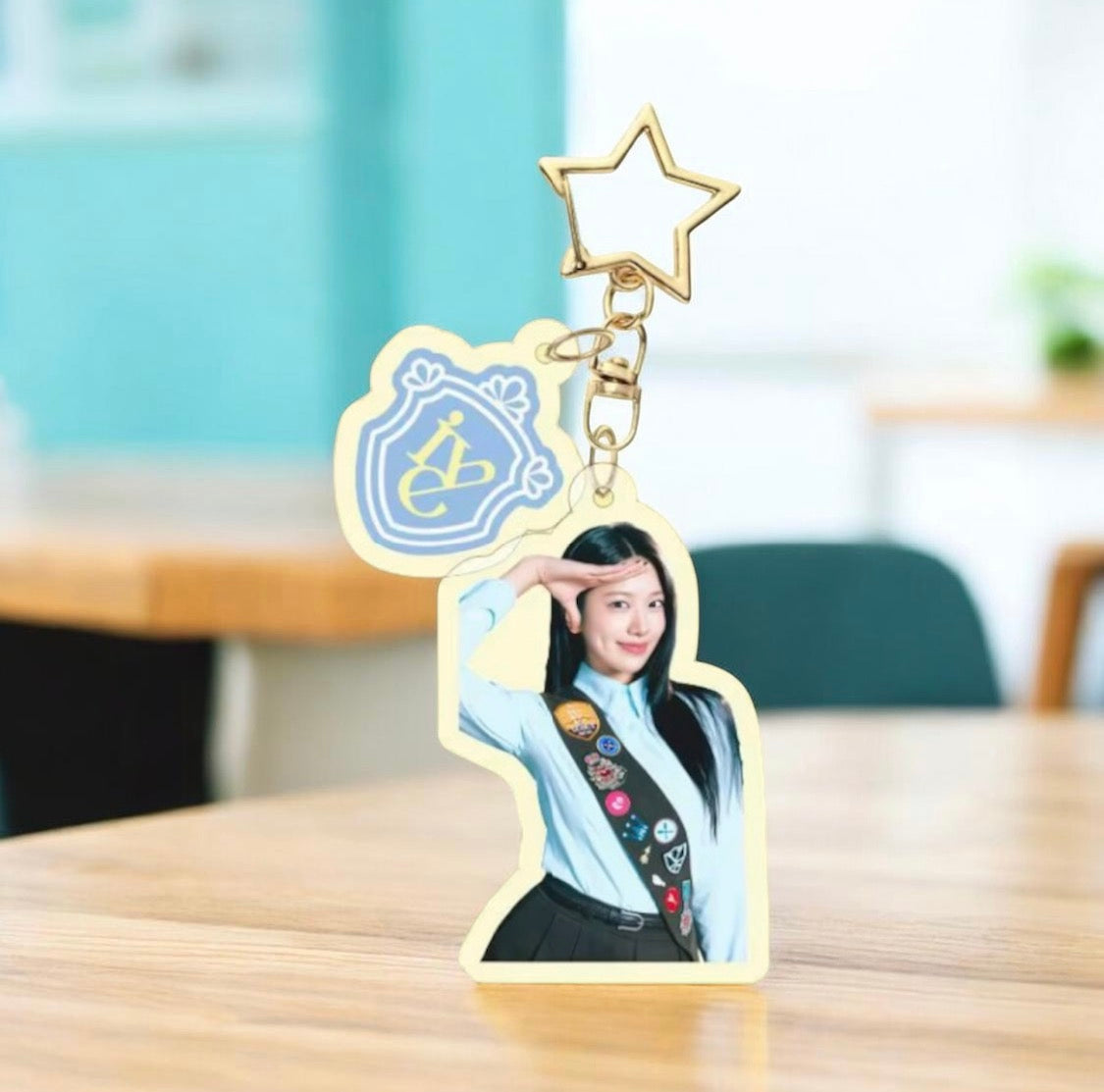 IVE’S FANMEETING SCOUT WONYOUNG ACRYLIC KEYCHAIN