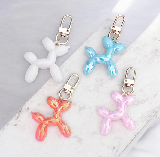 LASER BALLON DOG KEYCHAIN