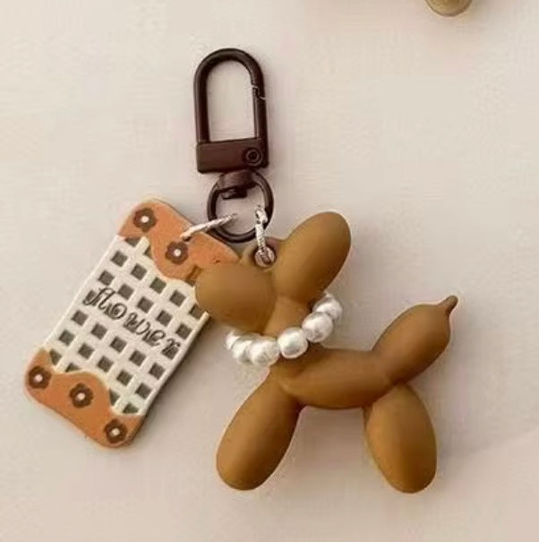 LASER DOG BALLON KEYCHAIN