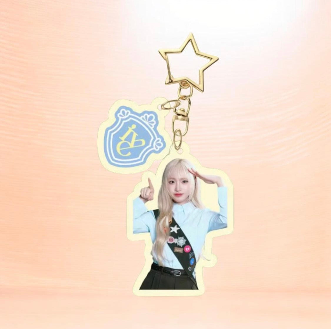 IVE’S FANMEETING SCOUT WONYOUNG ACRYLIC KEYCHAIN