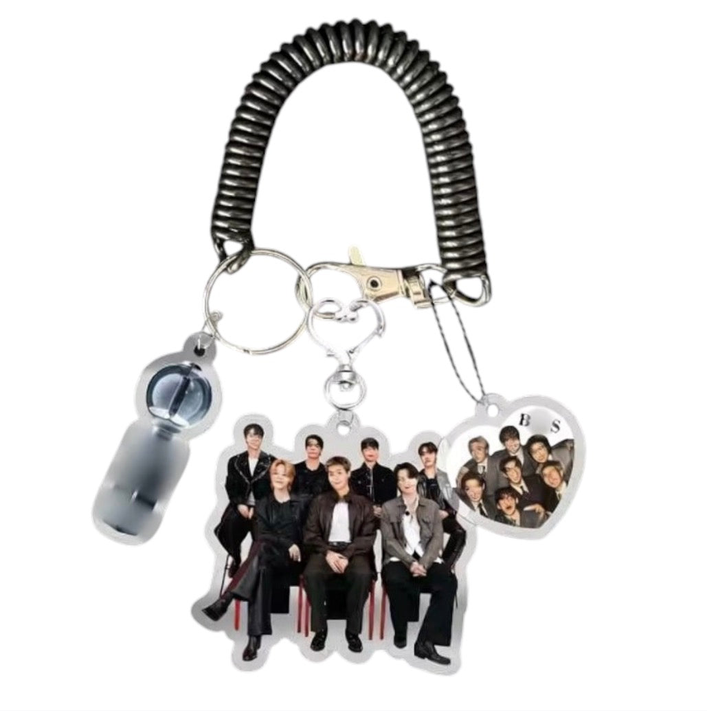K-POP BT GROUP KEYCHAIN