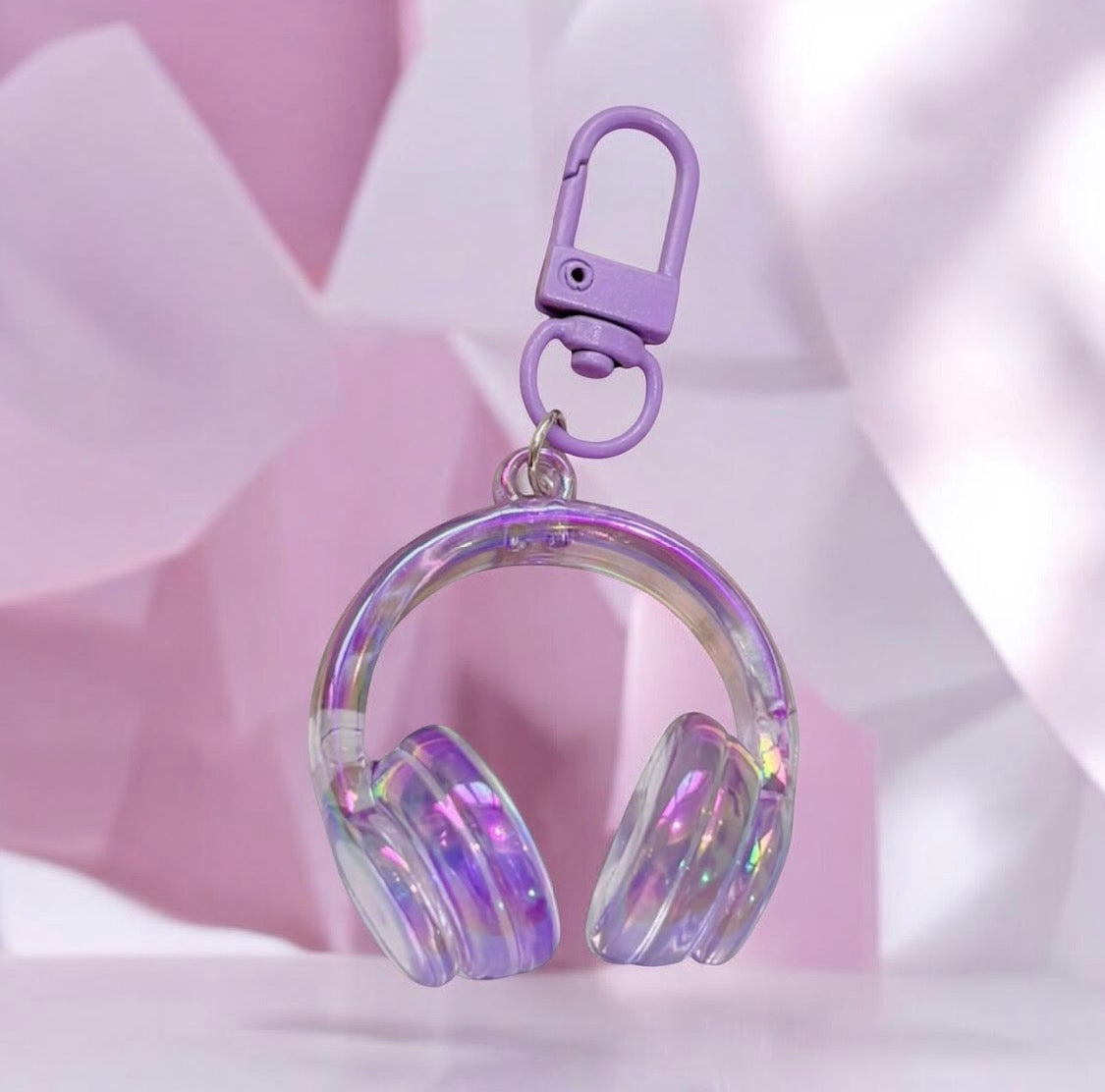 3D HEADPHONE ACRYLIC KEYCHAIN