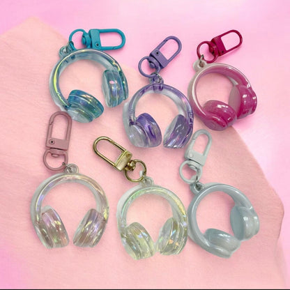 3D HEADPHONE ACRYLIC KEYCHAIN