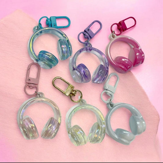 3D HEADPHONE ACRYLIC KEYCHAIN