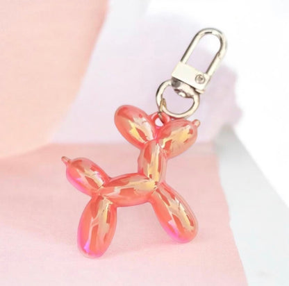 LASER BALLON DOG KEYCHAIN