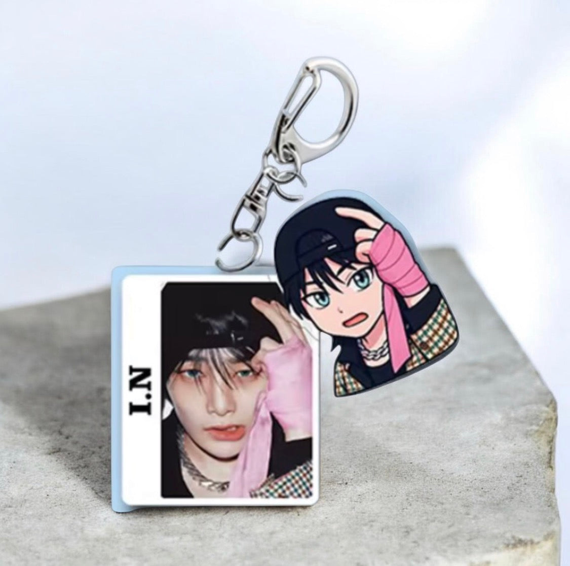 K-POP STRAY KID KEYCHAIN