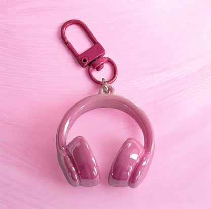 3D HEADPHONE ACRYLIC KEYCHAIN