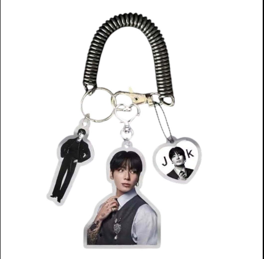 K-POP BT GROUP KEYCHAIN