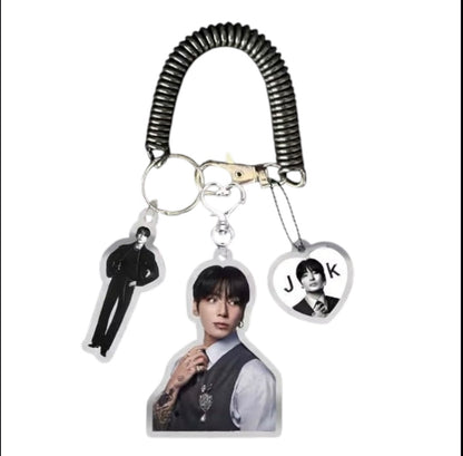 K-POP BT GROUP KEYCHAIN