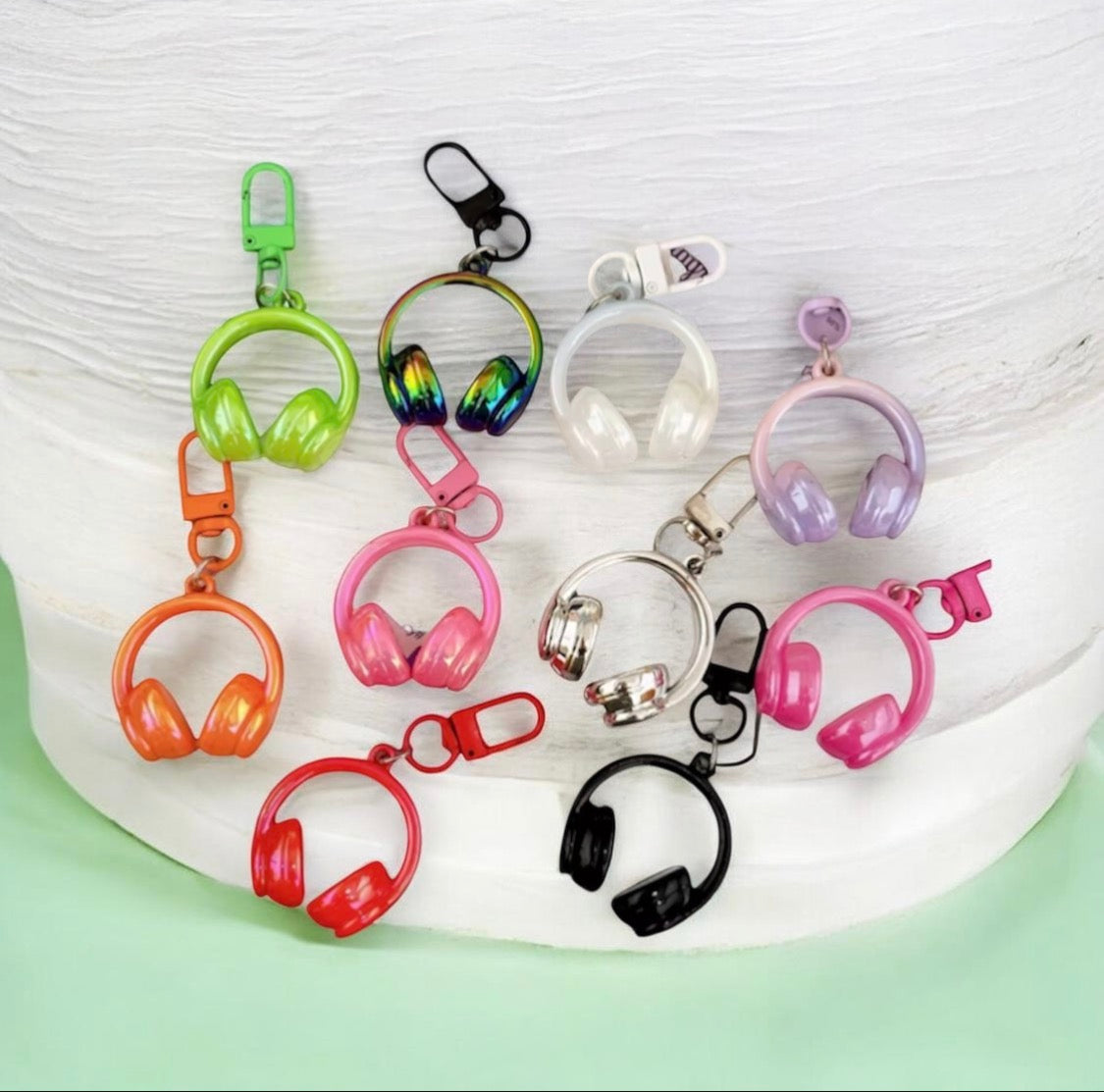 3D HEADPHONE ACRYLIC KEYCHAIN