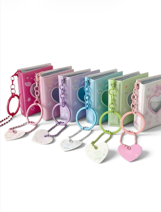 MINI PHOTO ALBUM KEYCHAIN
