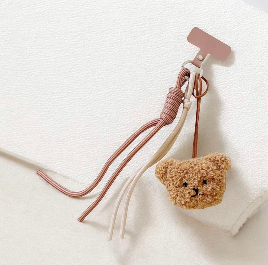 PLUSH BEAR KEYCHAIN