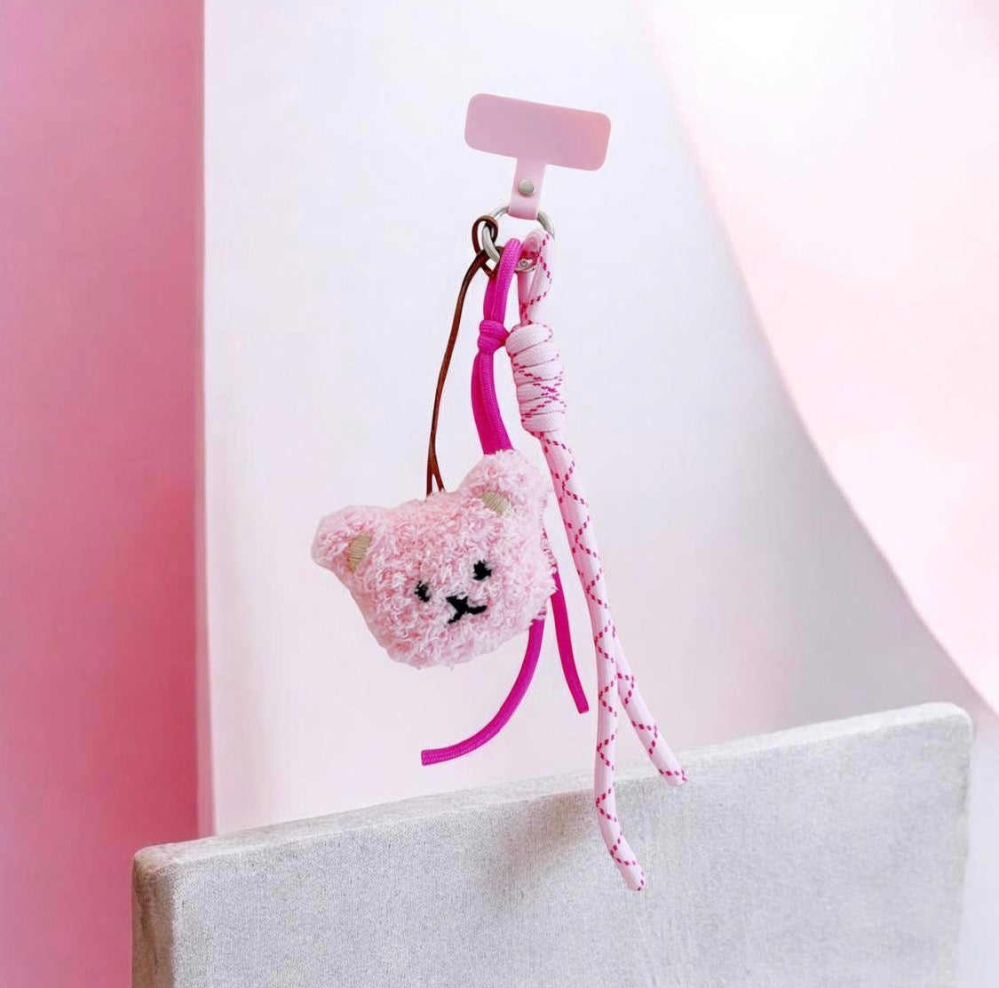 PLUSH BEAR KEYCHAIN