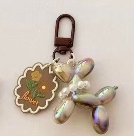 LASER DOG BALLON KEYCHAIN