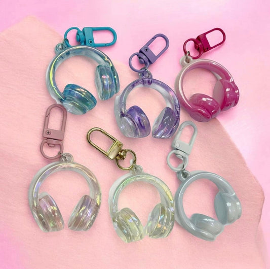 HEADPHONE ACRYLIC KEYCHAIN