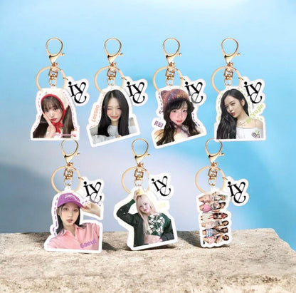 K-POP IVE ACRYLIC KEYCHAIN