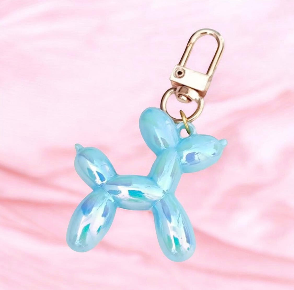LASER BALLON DOG KEYCHAIN