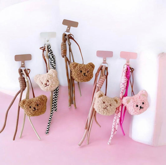 PLUSH BEAR KEYCHAIN