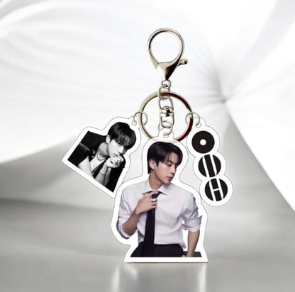 K-POP BANGTAN BOYS 3PCS KEYCHAIN