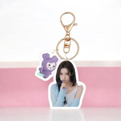 FAN CLUB STAR PERIPHERAL ACRYLIC KEYCHAIN