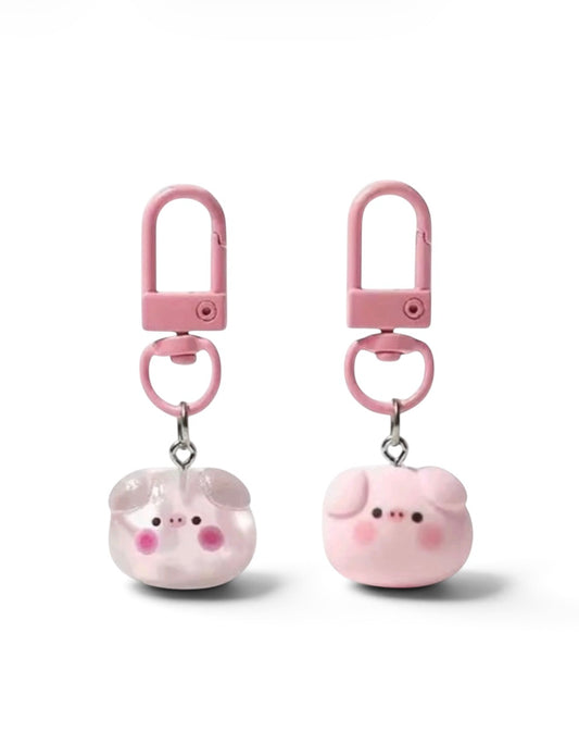 PIG HEAD KEYCHAIN