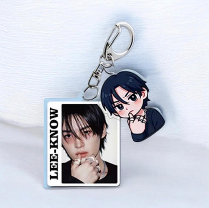 K-POP STRAY KID KEYCHAIN