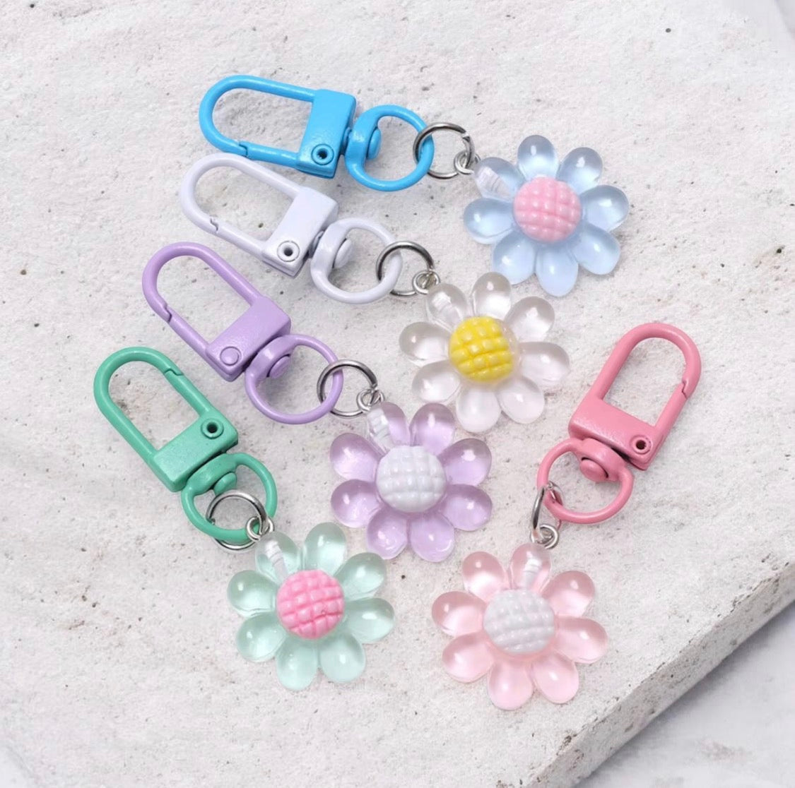 SUNFLOWER KEYCHAIN