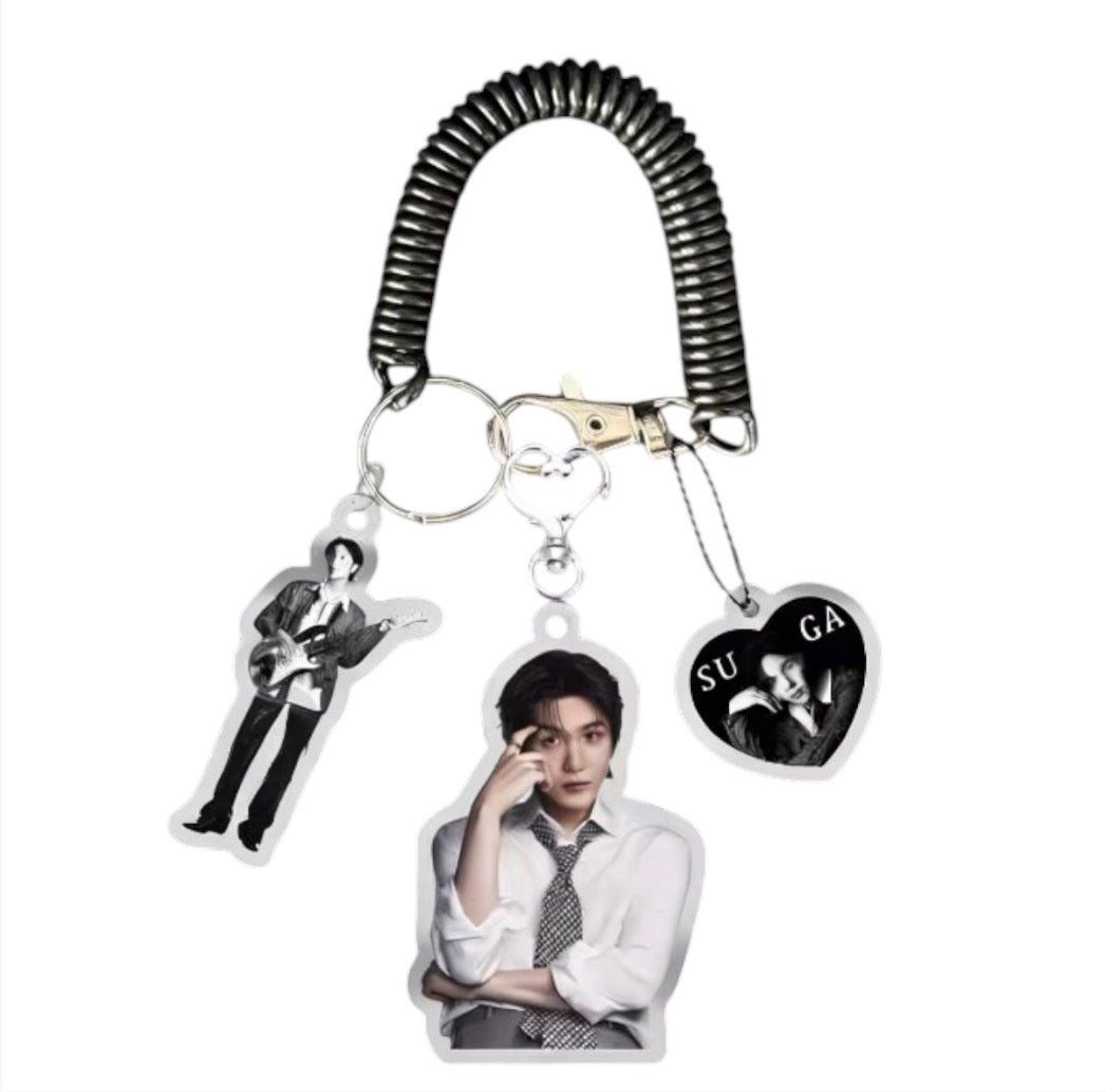K-POP BT GROUP KEYCHAIN
