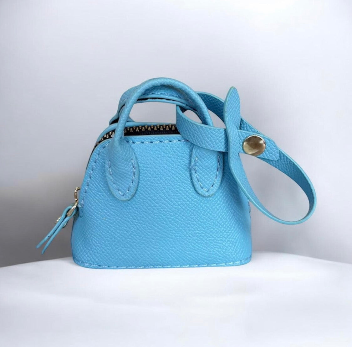 MINI LEATHER HIGH QUALITY LUXURY HANGING COIN PURSE