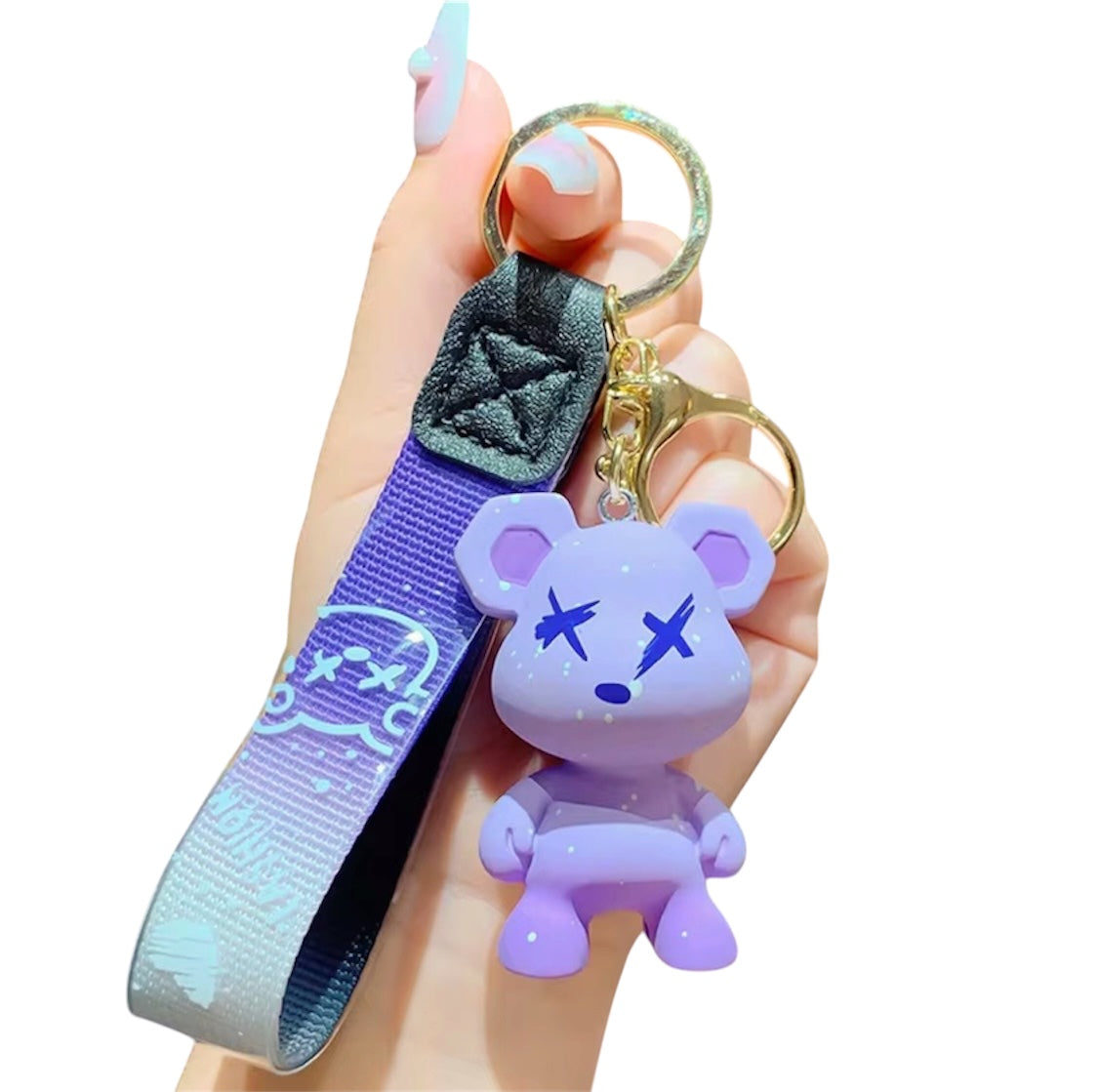 GRAFFITI BEAR KEYCHAIN
