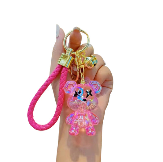 CRYSTAL BEAR KEYCHAIN