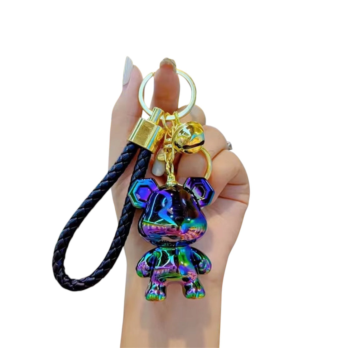 CRYSTAL BEAR KEYCHAIN