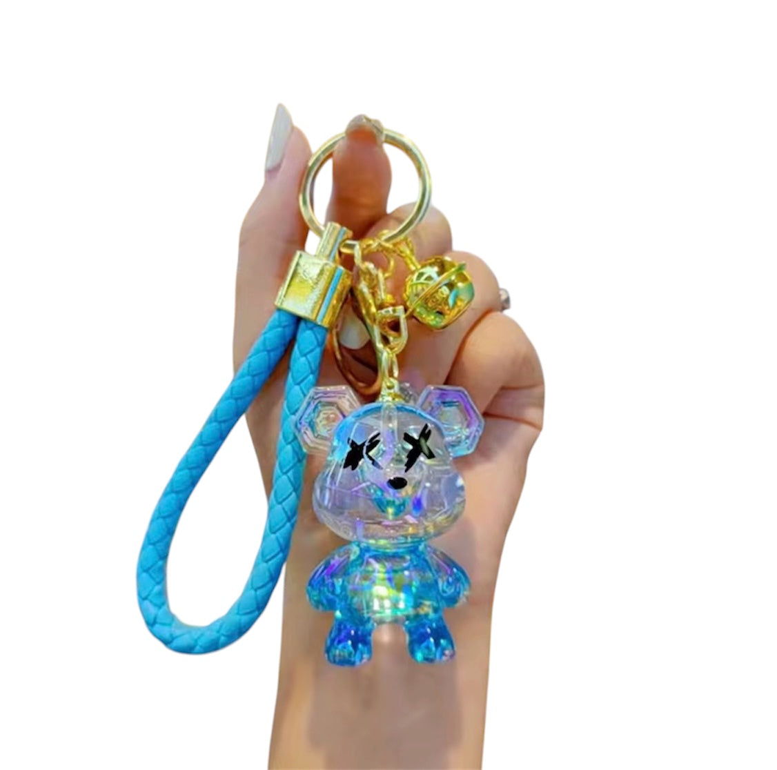 CRYSTAL BEAR KEYCHAIN