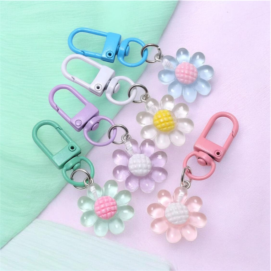 SUNFLOWER KEYCHAIN
